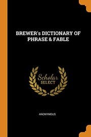 Tapa de Brewer's Dictionary of Phrase & Fable