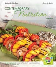 Tapa de Loose Leaf Version of Contemporary Nutrition Updated with MyPlate, 2010 Dietary Guidelines and HP 2020