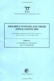 Tapa de Fieldbus systems and their applications 2001 (FeT '2001)