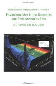Tapa de Phytochemistry in the genomics and post-genomics eras