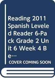 Tapa de READING 2011 SPANISH LEVELED READER 6-PACK GRADE 2 UNIT 6 WEEK 4 BELOW-LEVEL