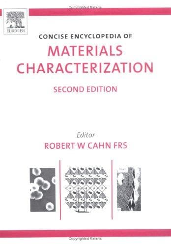 Tapa de Concise Encyclopedia of Materials Characterization