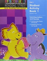 Tapa de EARLY READING INTERVENTION STUDENT ACTIVITY BOOK GRADE K PART 1