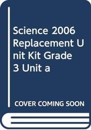 Tapa de SCIENCE 2006 REPLACEMENT UNIT KIT GRADE 3 UNIT A