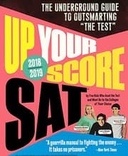 Tapa de Up Your Score SAT, 2018-2019 Edition