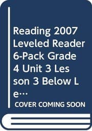 Tapa de READING 2007 LEVELED READER 6-PACK GRADE 4 UNIT 3 LESSON 3 BELOW LEVEL DAY FOR NIGHT