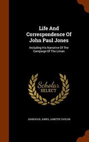 Tapa de Life And Correspondence Of John Paul Jones