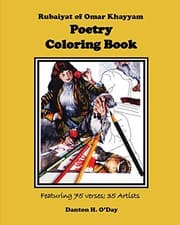 Tapa de Rubaiyat of Omar Khayyam Poetry Coloring Book