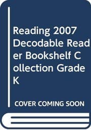Tapa de READING 2007 DECODABLE READER BOOKSHELF COLLECTION GRADE K