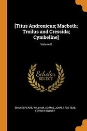 Tapa de Plays ( Cymbeline / Macbeth / Titus Andronicus / Troilus and Cressida )