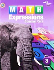 Tapa de Math Expressions Student Activity Book