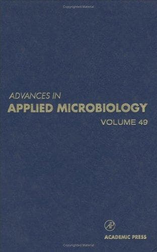 Tapa de Advances in applied microbiology