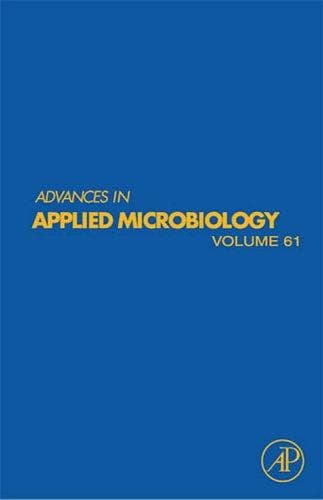 Tapa de Advances in applied microbiology