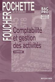 Tapa de Comptabilité et gestion des activités Bac Pro secrétariat