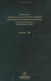 Tapa de Modern map methods in particle beam physics