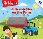 Tapa de Hide-and-Seek on the Farm: A Hidden Pictures® Lift-the-Flap Book