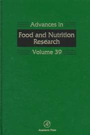 Tapa de Advances in Food and Nutrition Research