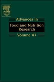 Tapa de Advances in Food & Nutrition Research, Volume 47 (Advances in Food and Nutrition Research)