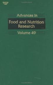 Tapa de Advances in Food and Nutrition Research, Volume 49 (Advances in Food and Nutrition Research)