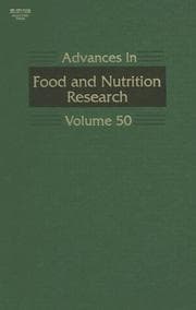 Tapa de Advances in Food and Nutrition Research, Volume 50 (Advances in Food and Nutrition Research)