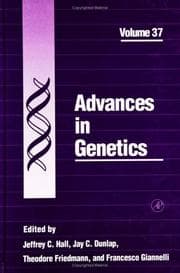 Tapa de Advances in genetics