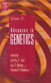 Tapa de Advances in Genetics, Volume 52 (Advances in Genetics)