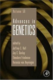 Tapa de Advances in Genetics, Volume 56 (Advances in Genetics)