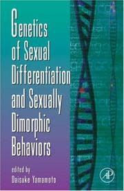 Tapa de Genetics of Sexual Differentiation and Sexually Dimorphic Behaviors, Volume 59 (Advances in Genetics) (Advances in Genetics)
