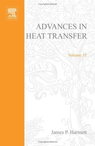 Tapa de Advances in Heat Transfer