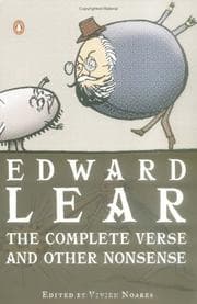 Tapa de The complete verse and other nonsense