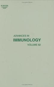 Tapa de Advances in Immunology, Volume 82 (Advances in Immunology)