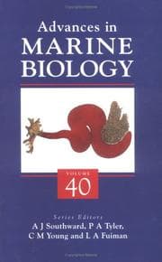 Tapa de Advances in marine biology