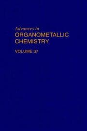 Tapa de Advances in Organometallic Chemistry