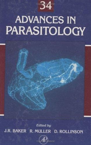 Tapa de Advances in Parasitology, Volume 34