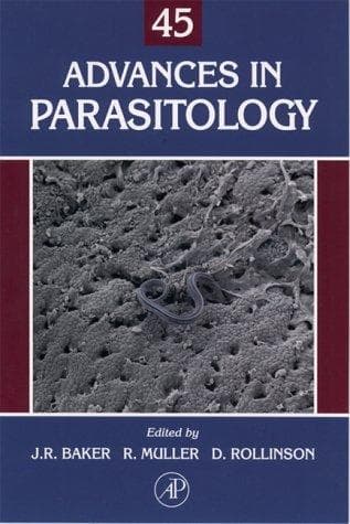Tapa de Advances in Parasitology