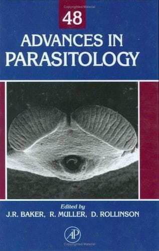 Tapa de Advances in Parasitology