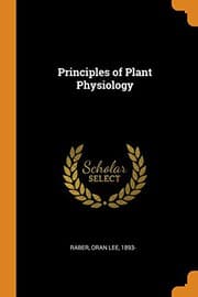 Tapa de Principles of Plant Physiology