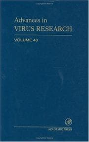 Tapa de Advances in Virus Research