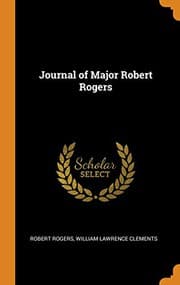 Tapa de Journal of Major Robert Rogers