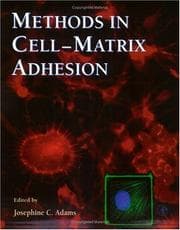 Tapa de Methods in Cell-Matrix Adhesion (Methods in Cell Biology, 69)