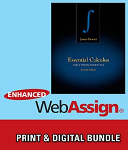 Tapa de Bundle : Essential Calculus : Early Transcendentals, 2nd + WebAssign Printed Access Card for Stewart's Essential Calculus