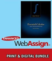 Tapa de Bundle : Essential Calculus : Early Transcendentals, 2nd + WebAssign Printed Access Card for Stewart's Essential Calculus