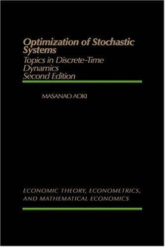 Tapa de Optimization of stochastic systems