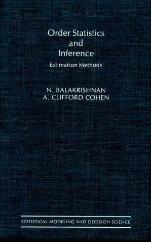 Tapa de Order Statistics & Inference