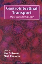 Tapa de Gastrointestinal Transport (Current Topics in Membranes, Volume 50) (Current Topics in Membranes)