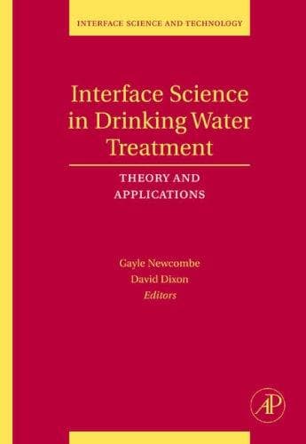 Tapa de Interface Science in Drinking Water Treatment, Volume 10