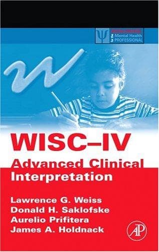 Tapa de WISC-IV clinical use and interpretation