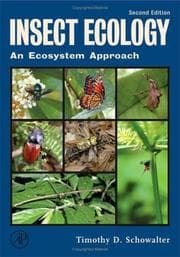 Tapa de Insect ecology