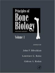 Tapa de Principles of bone biology