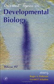 Tapa de Current Topics in Developmental Biology